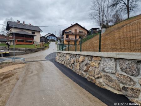 Sanacija zemeljskega plazu nad javno potjo 660473 Županje Njive (4)